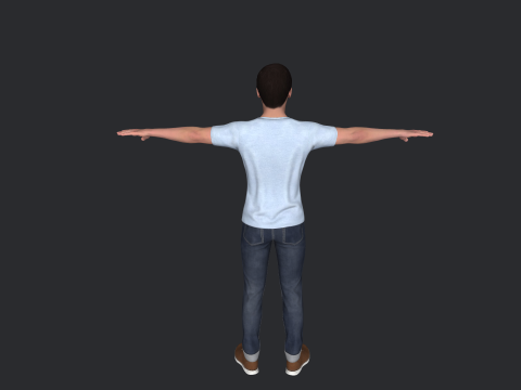 Chris Hemsworth Hyper Realistic Full Body Rigged Character 3D Model