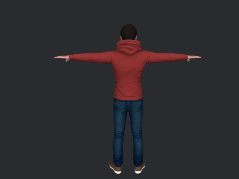 Chris Hemsworth Hyper Realistic Full Body Rigged Character 3D Model