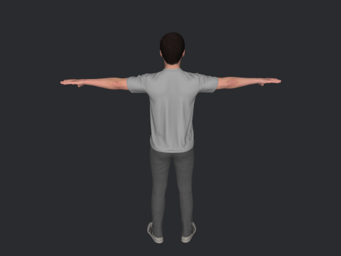 Chris Hemsworth Hyper Realistic Full Body Rigged Character 3D Model