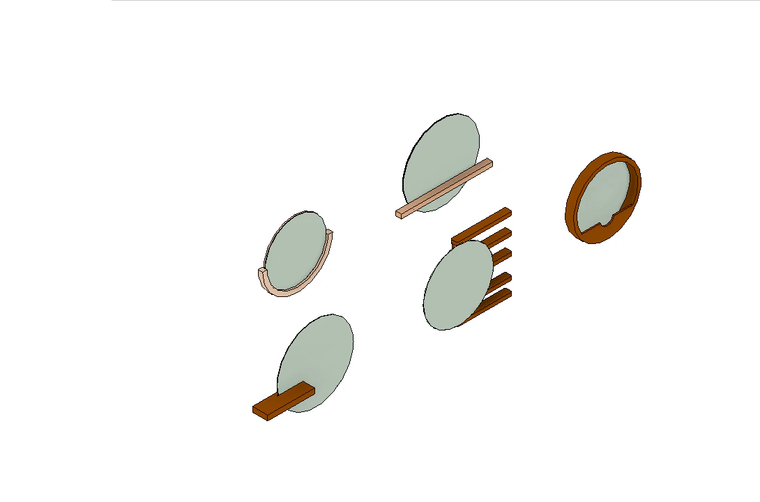 MIRROR REVIT FAMILIES 3D Model .c4d .max .obj .3ds .fbx .stl .blend