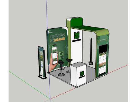 STAND TRADESHSOW Model 3D