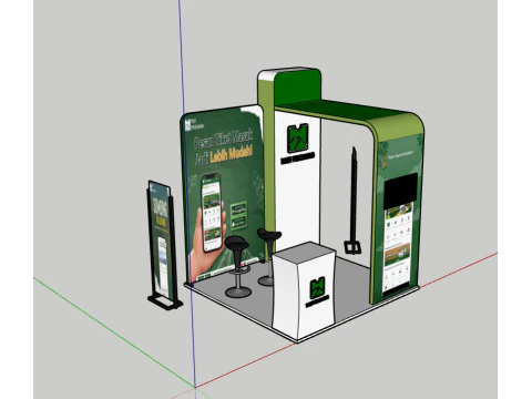 STAND TRADESHSOW 3D Model
