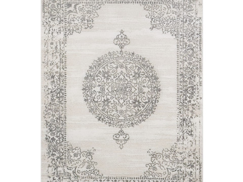 Traditional Vintage Persian Floral Oriental Area Rug 3D Model