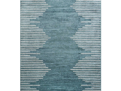 Rugshop Bohemian Stripe Stain Resistant High Traffic Living Room Kitchen Bedroom Dining Home Office 3D Model