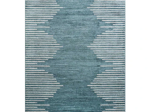 Rugshop Bohemian Stripe Stain Resistant High Traffic Living Room Kitchen Bedroom Dining Home Office 3D Model