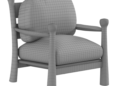 Pitufi lounge 3D 模型