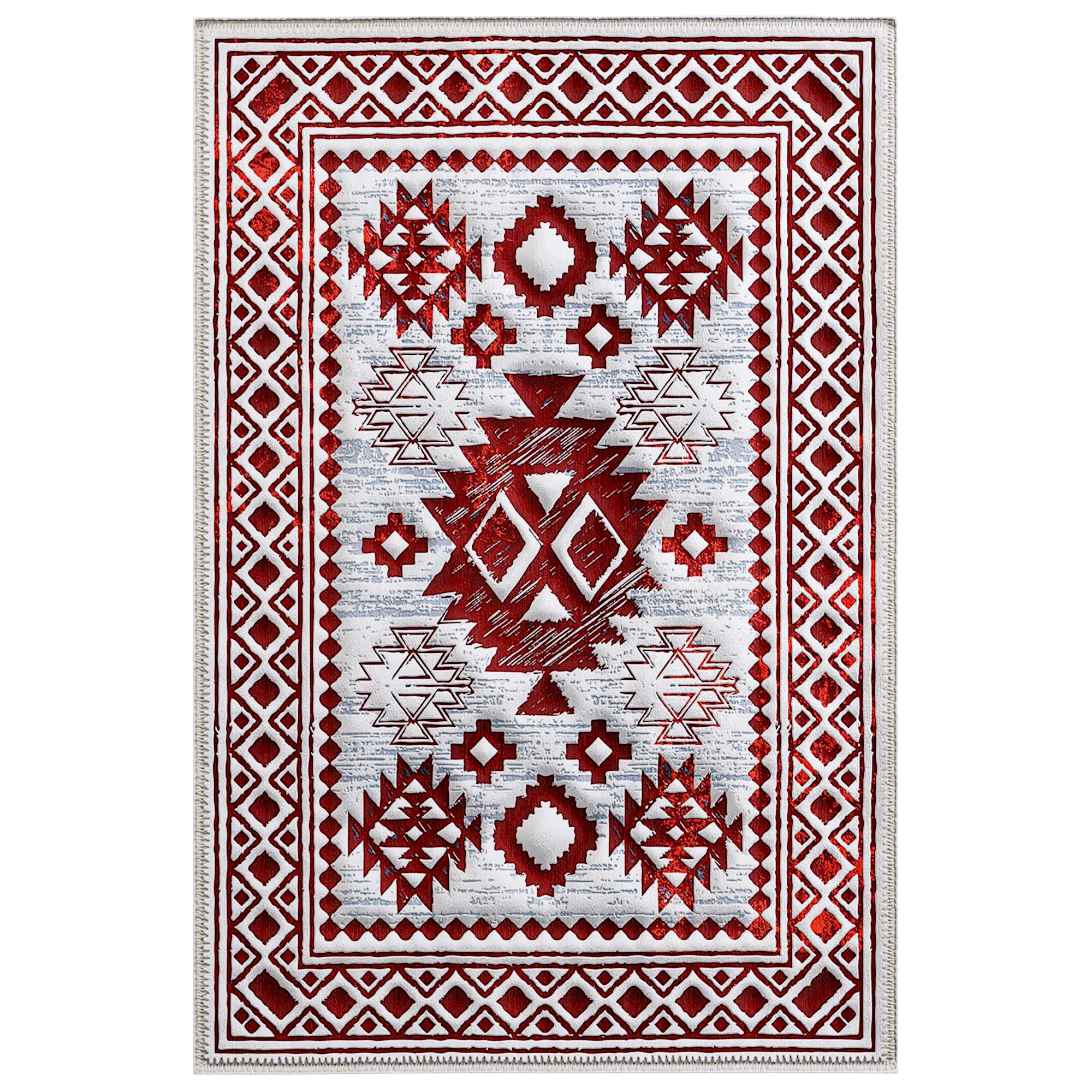 HomeNette Washable Area Rug 3D Model .c4d .max .obj .3ds .fbx .stl .blend 