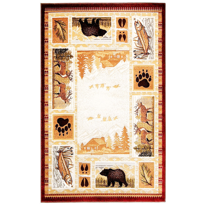 Champion Rugs Wildlife Nature 3D Модель .c4d .max .obj .3ds .fbx .stl .blend 