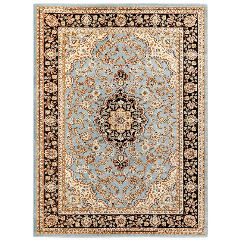 Medallion Kashan Light Blue Traditional Rug Modèle 3D .c4d .max .obj .3ds .fbx .stl .blend