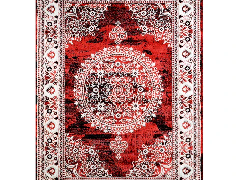 Tradycyjny dywan HR do salonu Model 3D