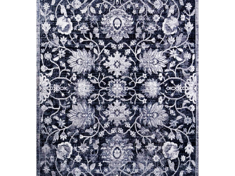 Allstar Traditional Multicolor Rug 3D Model