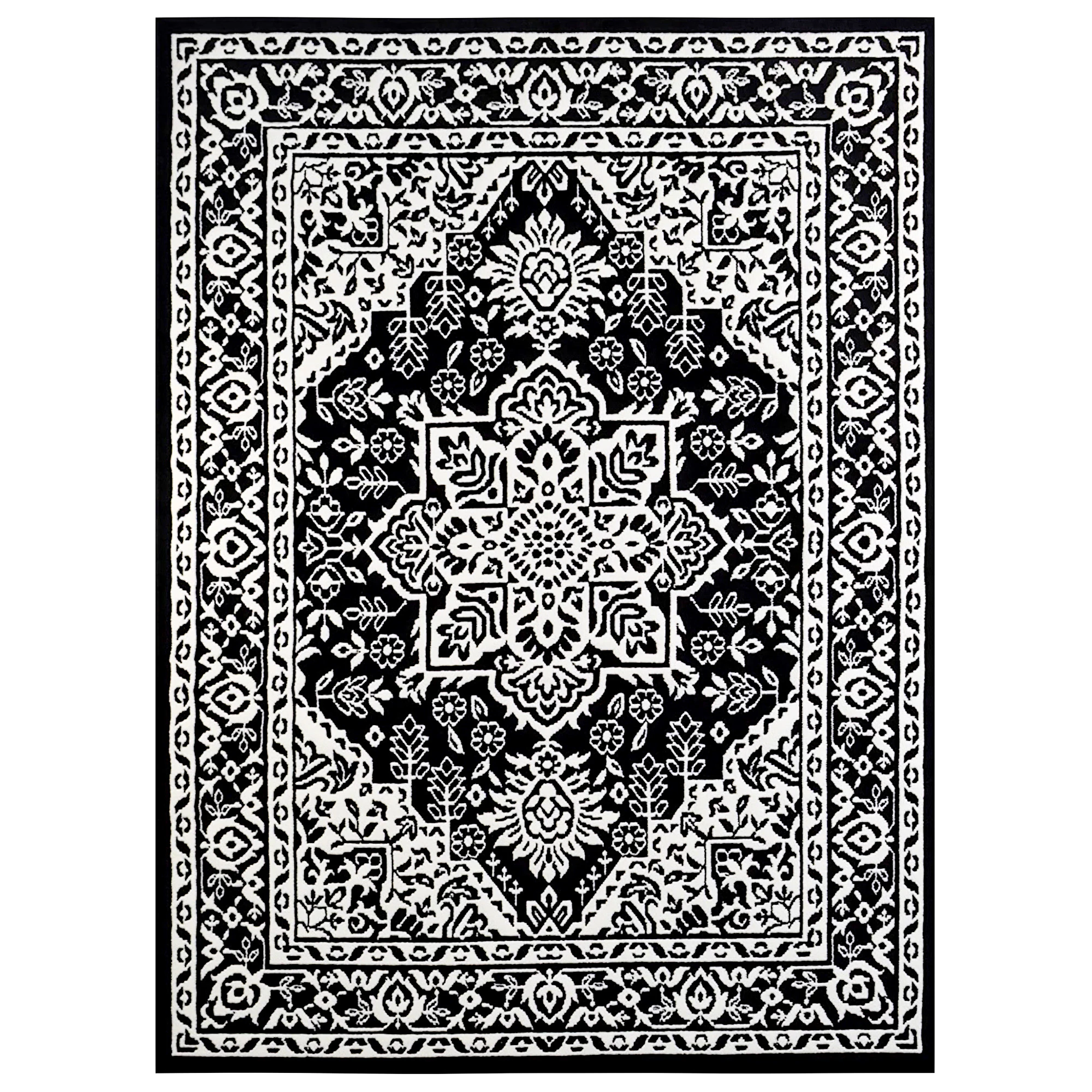 Bohemian Rug for Living Room 3D Model .c4d .max .obj .3ds .fbx .stl .blend 