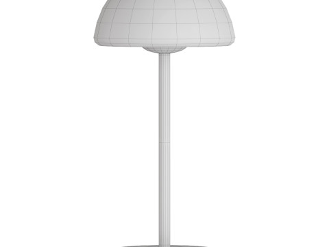 Modern Minimalist Iron Table Lamp Model 3D