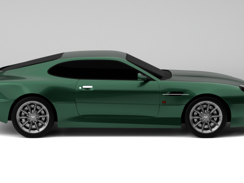 2000 Aston Martin DB7 Vantage Coupe 3Dモデル