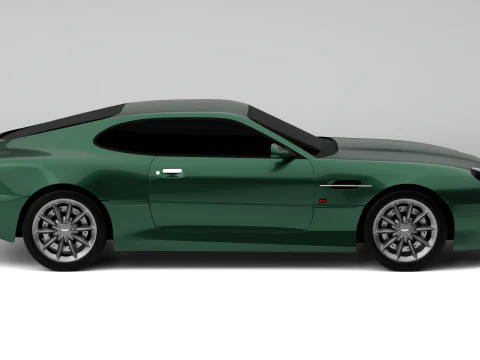2000 アストンマーティン DB7 ヴァンテージ クーペ 3Dモデル