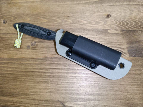 Cricket-Feuerzeug-Ordner für Messerscheide SDOK EDC DC53 3D Druckmodell