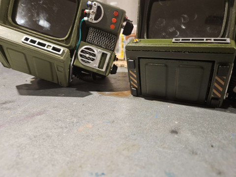 Pip-Boy 2000 MK VI Raspberry Pi Fallout 76 3Dプリントモデル