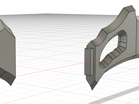 Fallout 4 Kremvhs Tooth Fallout 76 Sacrificial Blade Cosplay Prop 3D Print Model