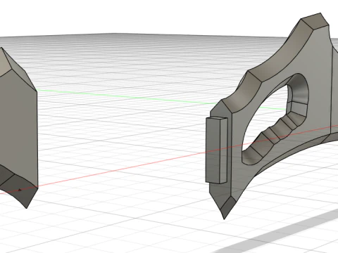 Fallout 4 Kremvhs Tooth Fallout 76 Sacrificial Blade Cosplay Prop 3D Print Model