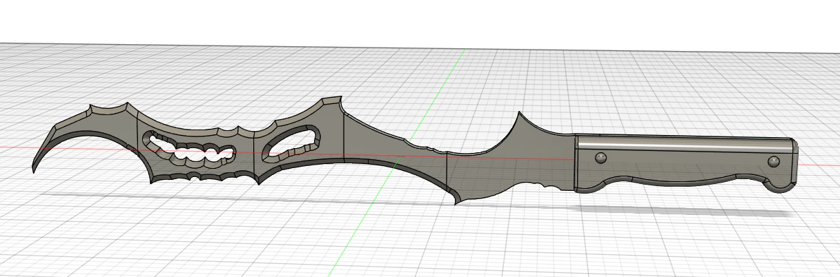 Fallout 4 Kremvhs Tooth Fallout 76 Sacrificial Blade Cosplay Prop 3D Print Model .c4d .max .obj .3ds .fbx .stl .blend 