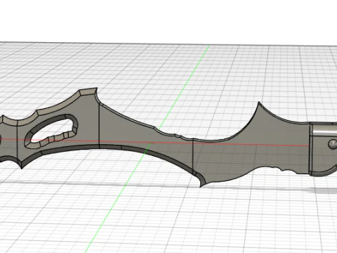 Fallout 4 Kremvhs Tooth Fallout 76 牺牲之刃角色扮演道具 3D 打印模型