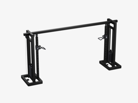 Low Poly Gym Equipments Modelo 3D