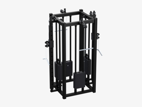 Low Poly Gym Equipments Modelo 3D