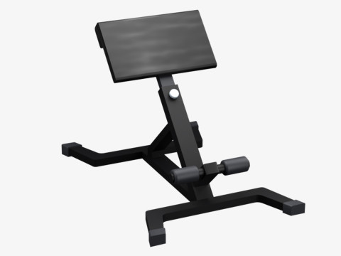 Low Poly Gym Equipments Modelo 3D