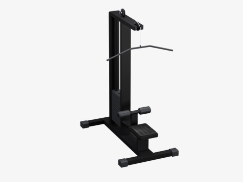Low Poly Gym Equipments Modelo 3D