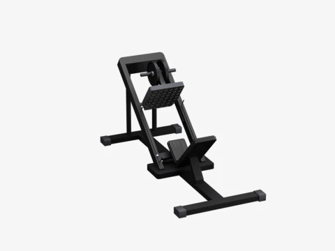 Low Poly Gym Equipments 3D Model