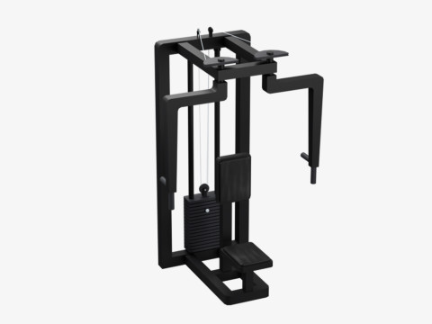 Low Poly Gym Equipments Modelo 3D