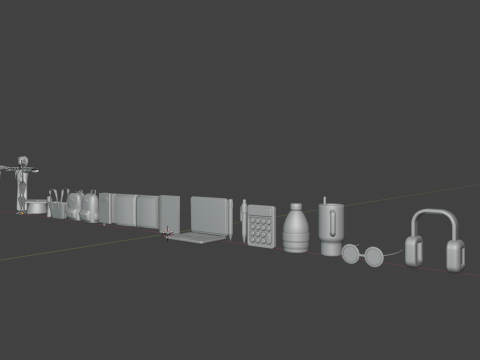 Education Set Modelo 3D