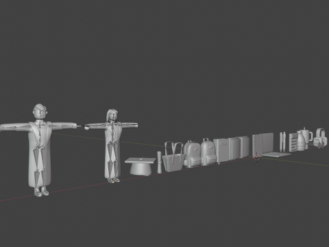Education Set Modelo 3D