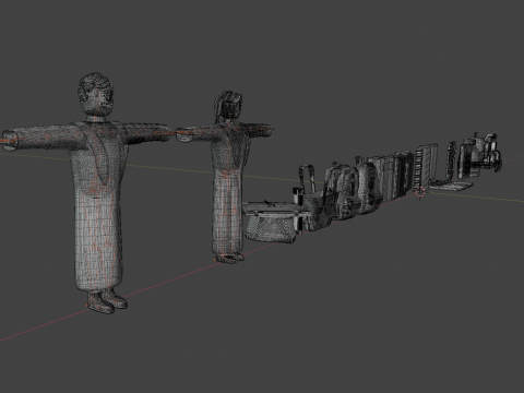 Education Set Modelo 3D