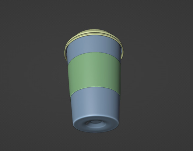 Glass Coffe 3D Модель .c4d .max .obj .3ds .fbx .stl .blend 