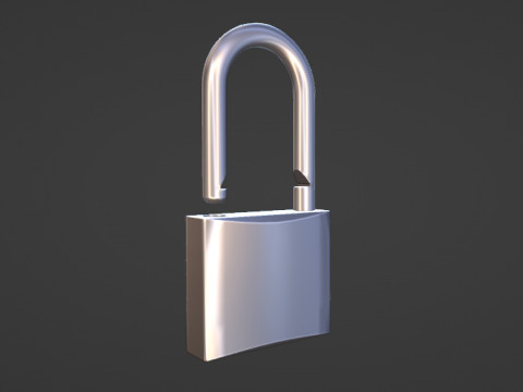 Padlock Modelo 3D