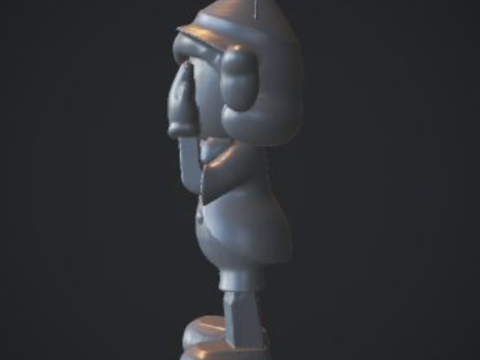 KAWS-Inspired Pinocchio Unique Designer Art Collectible 3Dモデル