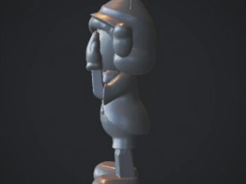 KAWS にインスピレーションを得たピノキオのユニークなデザイナー アート グッズ 3Dモデル