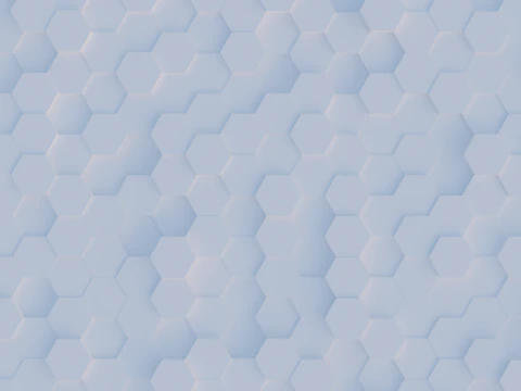 Abstract Hexagon grid seamless loop animation 1 10s 300 frames 3D Model
