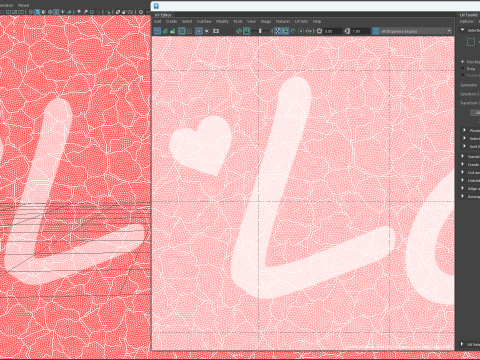 Peeling transition animation 2 3Dモデル