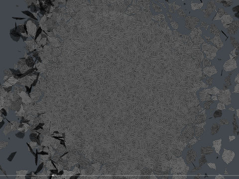 Peeling transition animation 2 3Dモデル