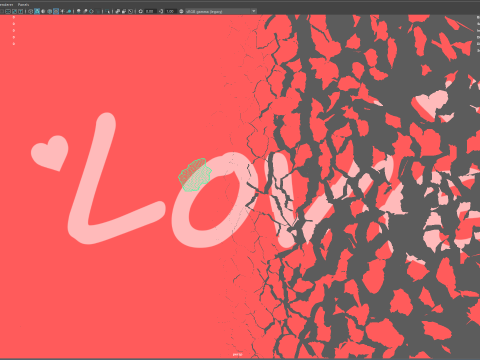 Peeling transition animation 3 3D Модель