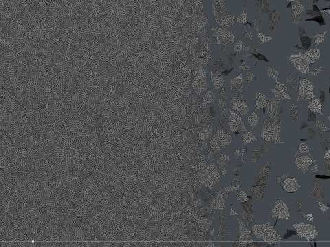 Peeling transition animation 3 3D Модель