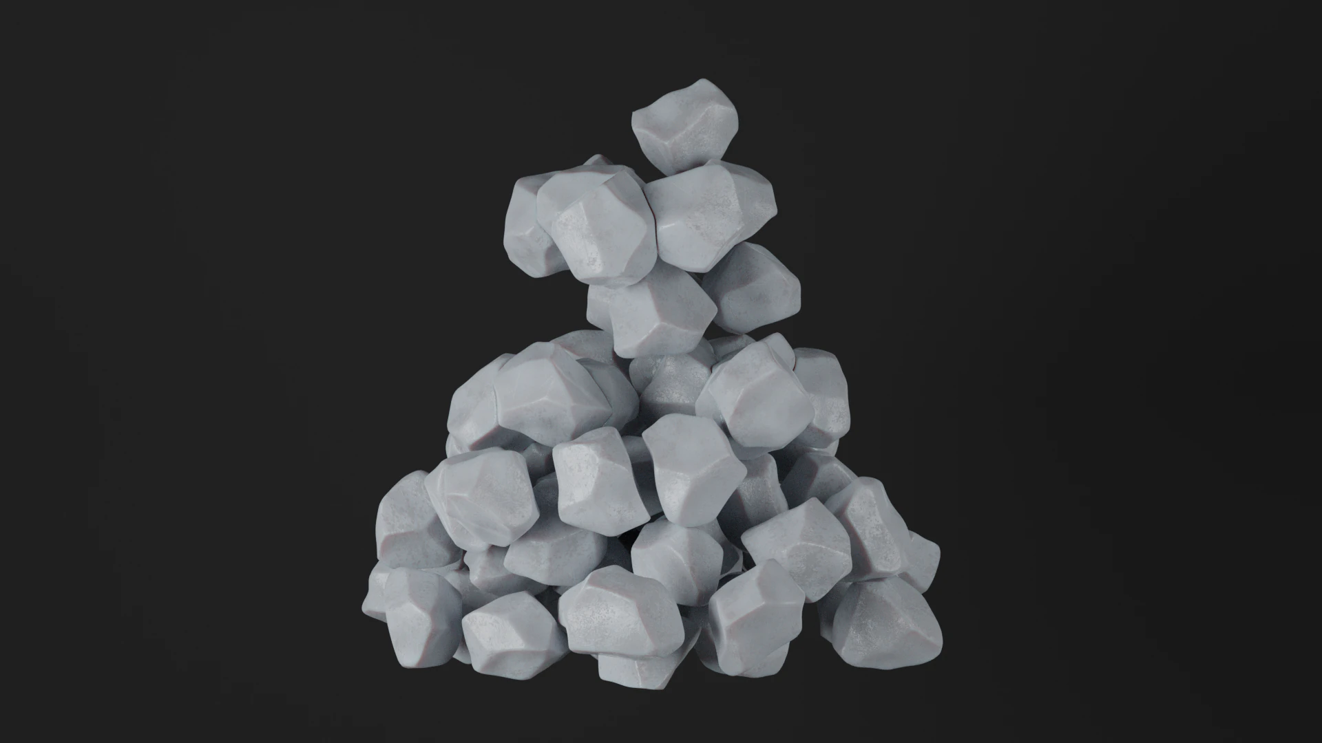 Ice cubes falling animation 1 3D Model .c4d .max .obj .3ds .fbx .stl .blend 