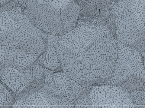 Ice cubes falling animation 2 3Dモデル