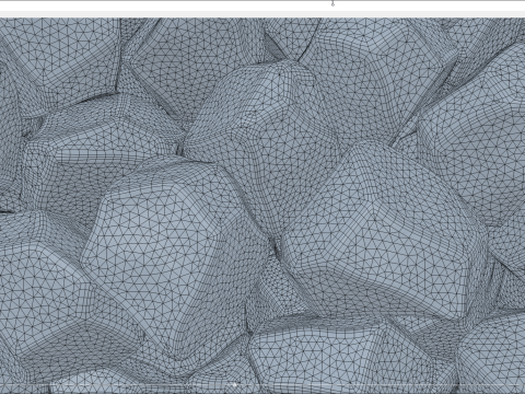 Ice cubes falling animation 4 3Dモデル