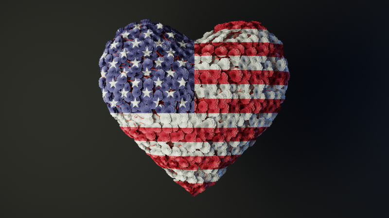 Heart made of wires covered with flowers 3D मॉडल .c4d .max .obj .3ds .fbx .stl .blend