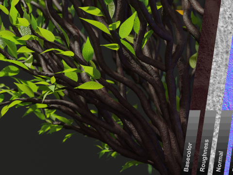 Tree in a shape of an arrow 3D Модель