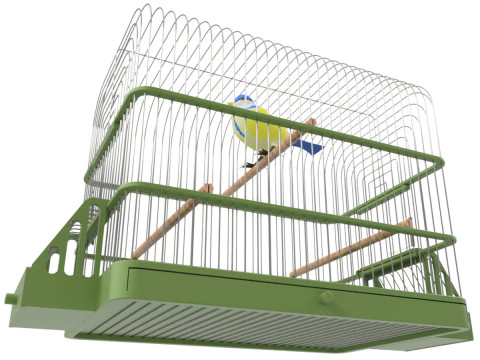 Bird cage 3D Model