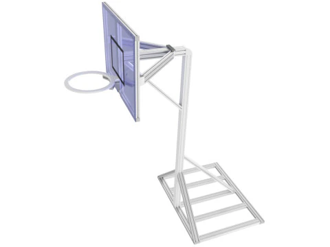 Portable Basketball Hoop 3D Model